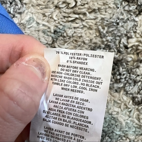 Jaanuu Women's 3-Pocket V-Neck Short Sleeve scrub top size XXS - Picture 9 of 9